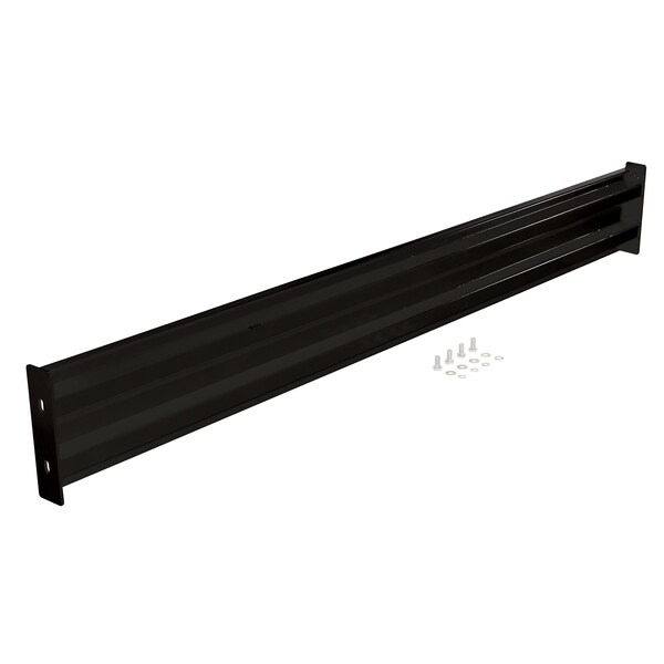 Bolt-On Style Guard Rail 10 Ft Black